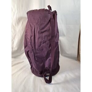 Thirty-One Maroon Laundry Tote Shoulder Bag Drawstring College